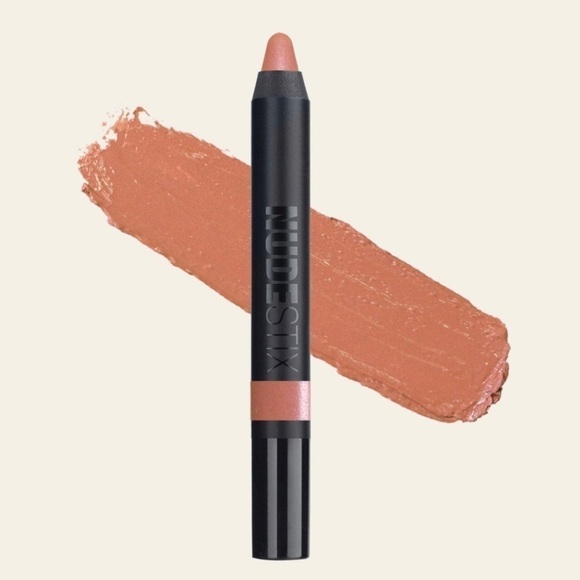Nudestix POSH Gel Color Lip + Cheek Balm | NEW | Glossy Coral Almond Shade - Picture 1 of 16